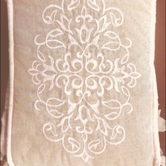 Restoration Hardware Crib Bumper Linen Cotton - Picture 3 of 4